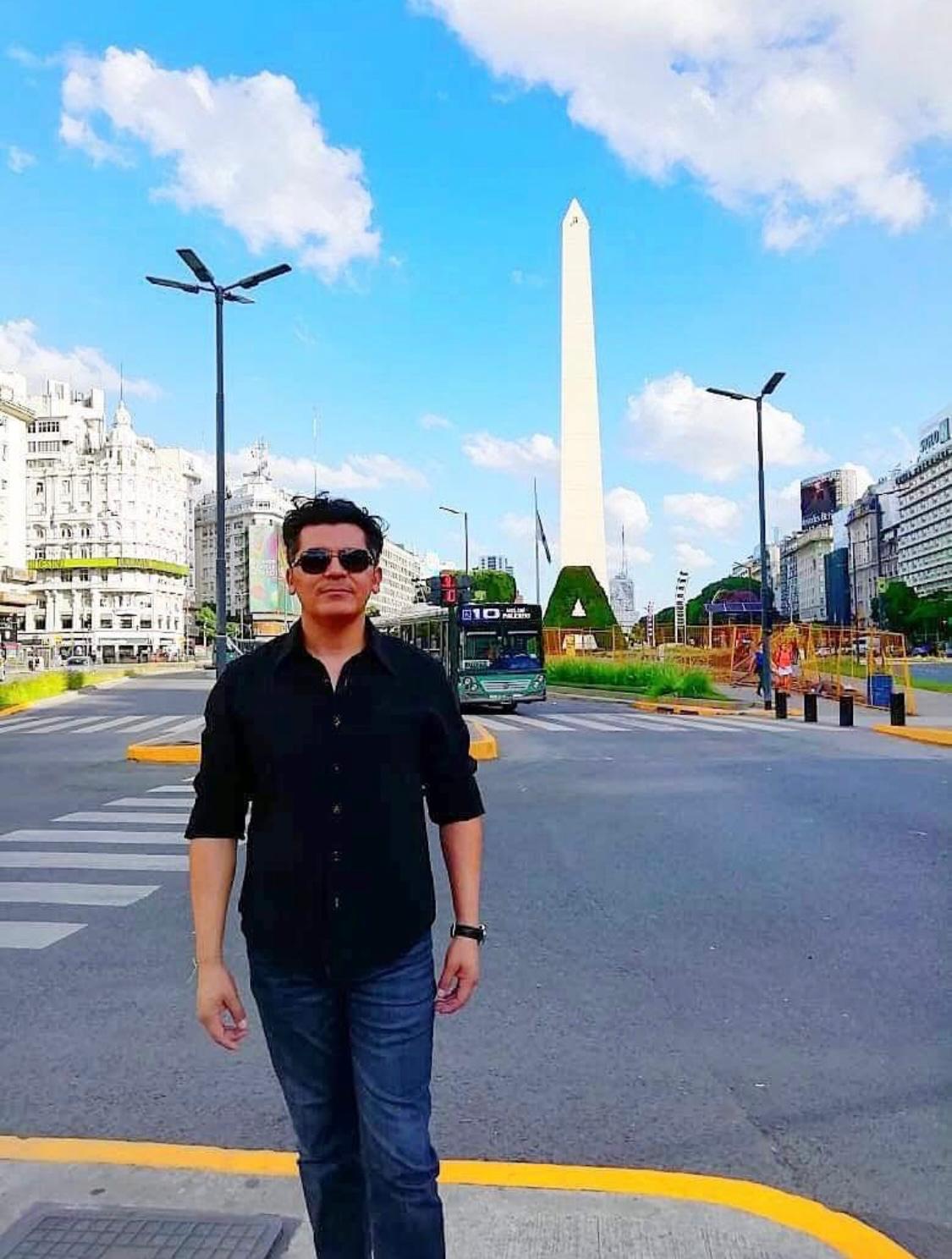 Mariano Gauna, maestro de tango argentin, originaire de Buenos Aires, donne des cours à Lorient.